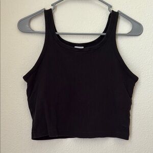 Pink Victoria’s Secret Ribbed Cropped Tank